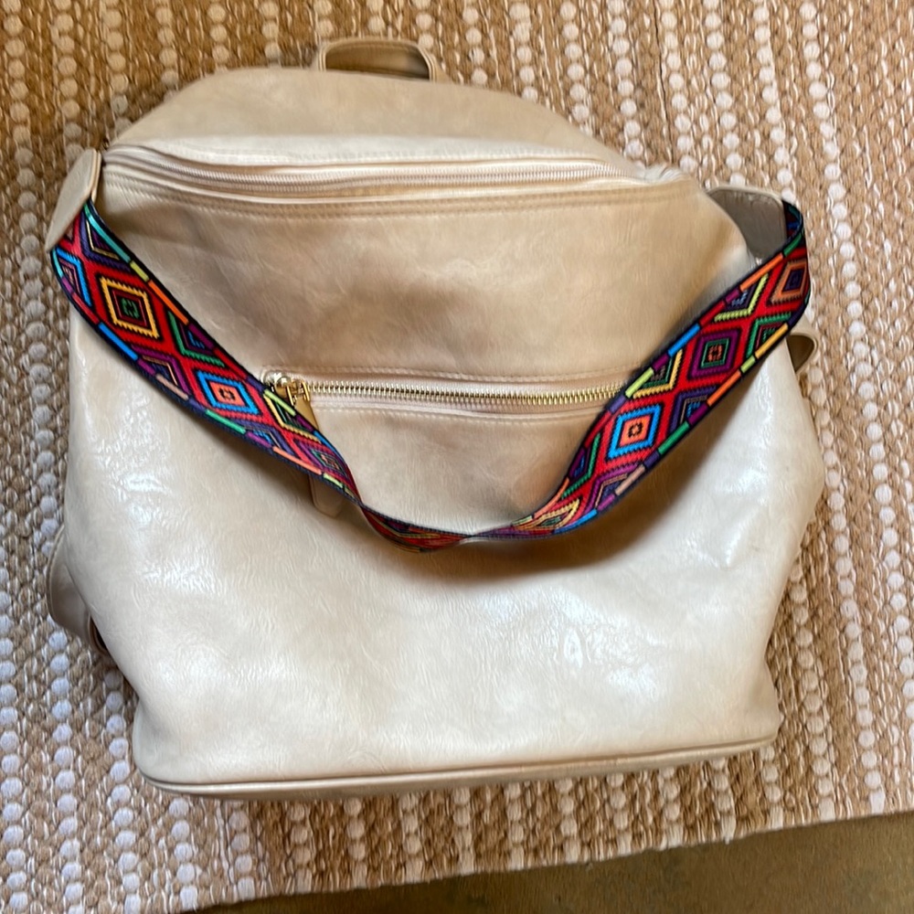 Modern Chic Bucket Backpack